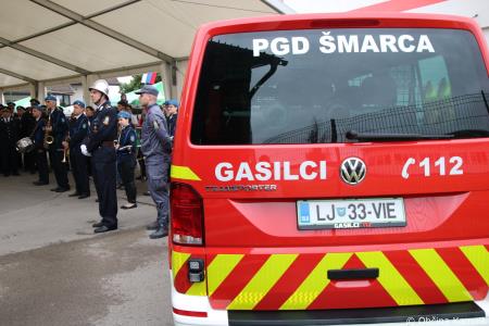 Prostovoljno gasilsko društvo Šmarca bogatejše za novo vozilo (52)